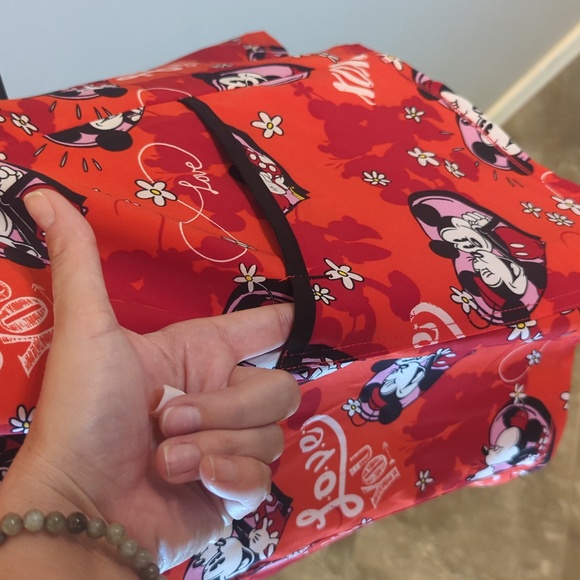 Disney Minnie and Mickey V-neck scrub top - Picture 5 of 8